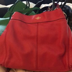 Cute Pink Coach Handbag with Wallet